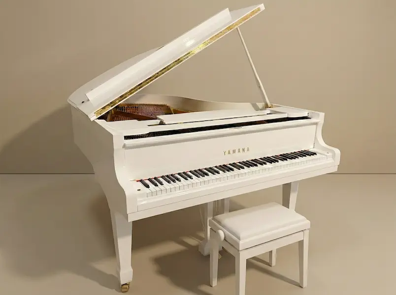 Yamaha no25 | Yamaha Grand Piano (White)